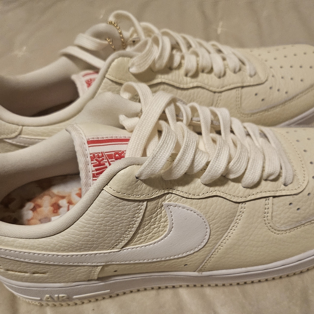 Nike Cream and White Sneakers